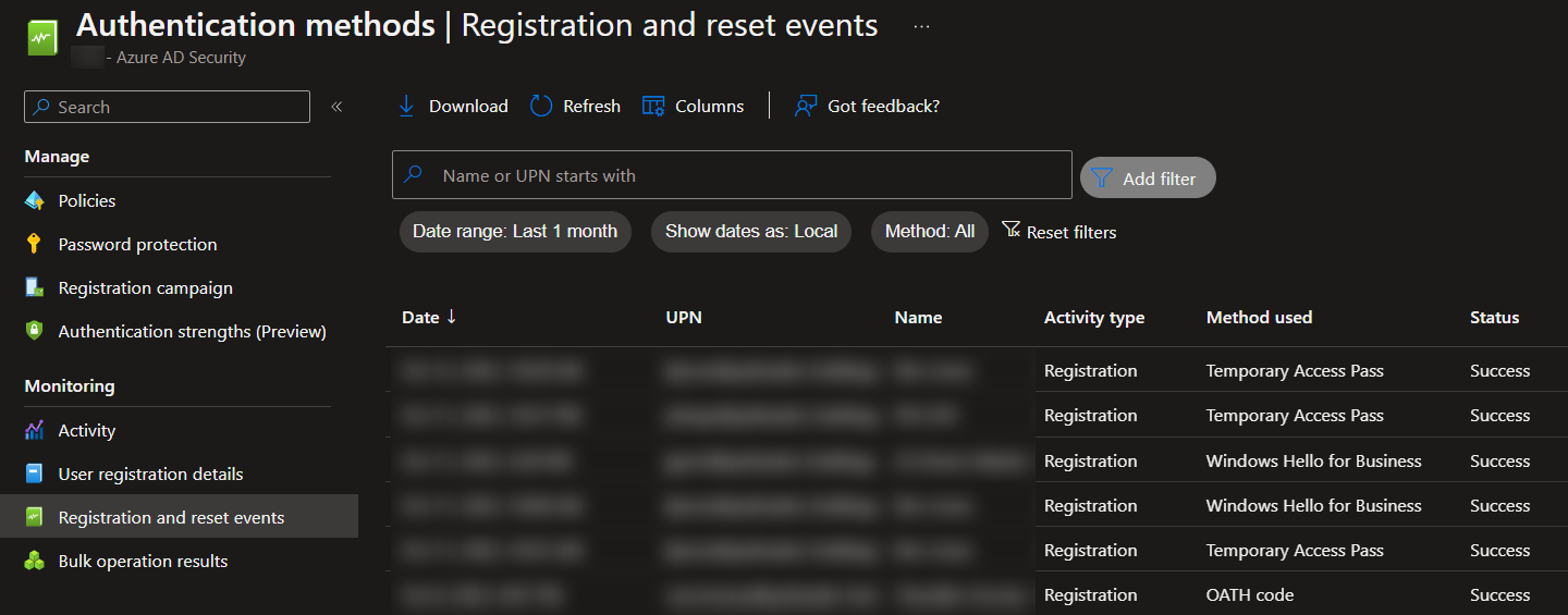 Windows Hello for Business with Microsoft Intune and CMMC/NIST AdminRef