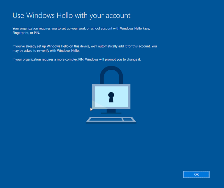 Windows Hello for Business with Microsoft Intune and CMMC/NIST AdminRef